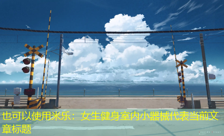<strong>米乐：女生健身室内小器械</strong>