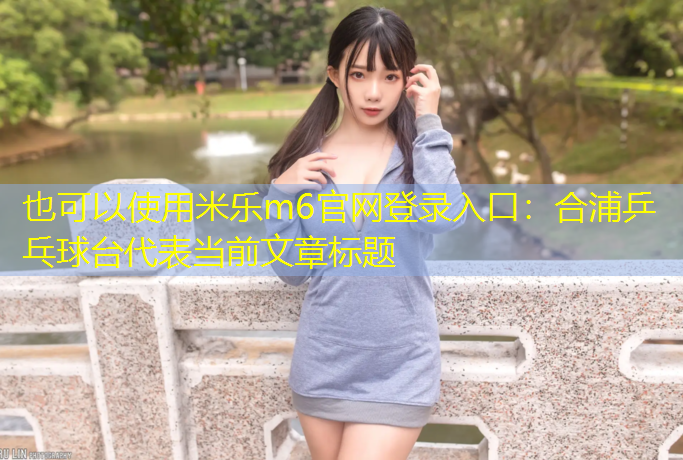 合浦乒乓球台